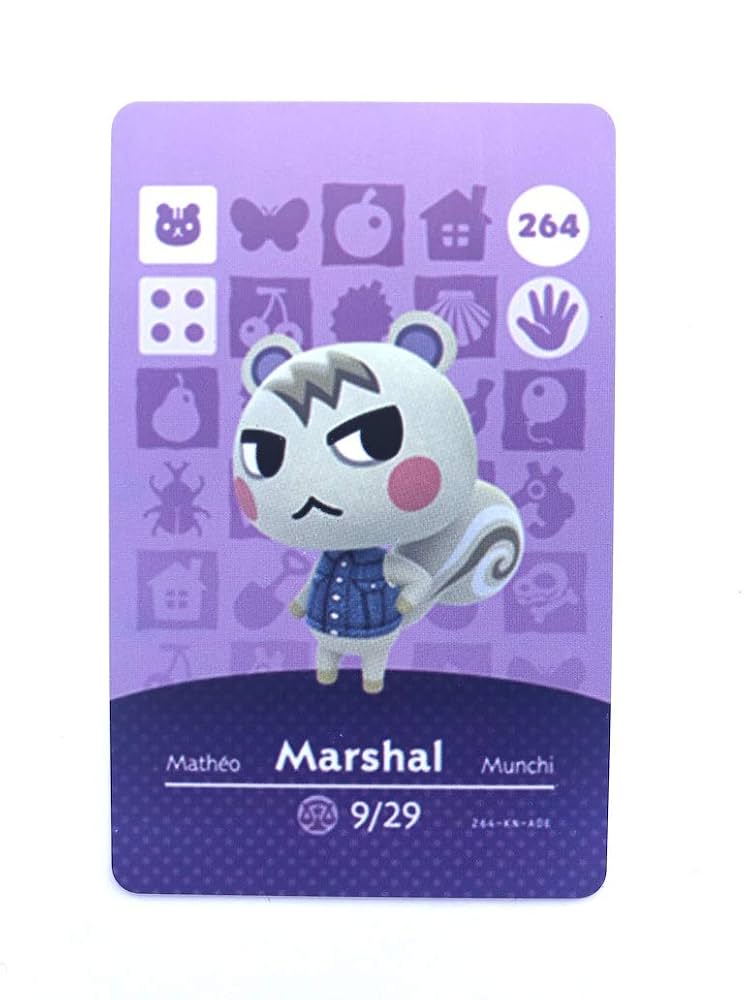 Nintendo Switch - Switch amiibo カード ジュン Marshal あつまれどうぶつの森 ジュン amiiboカード Marshal 英語版